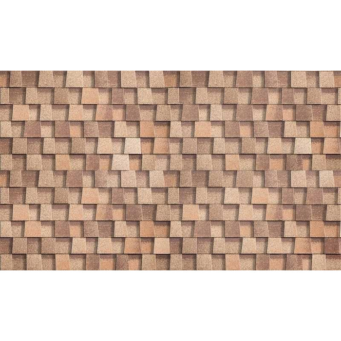 Гибкая черепица многослойная Технониколь Шинглас Джаз Терра